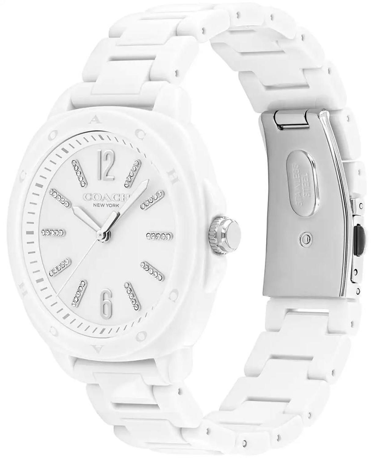 Women's Kitt White Ceramic Bracelet Watch