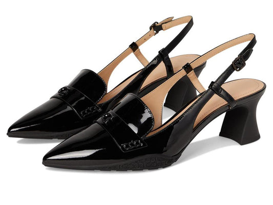 Nikola Patent Leather Hybrid Slingback