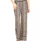 Women's Snake-Print Border-Print Pants