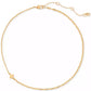 Spade Charm Collar Necklace, 16" + 3" extender