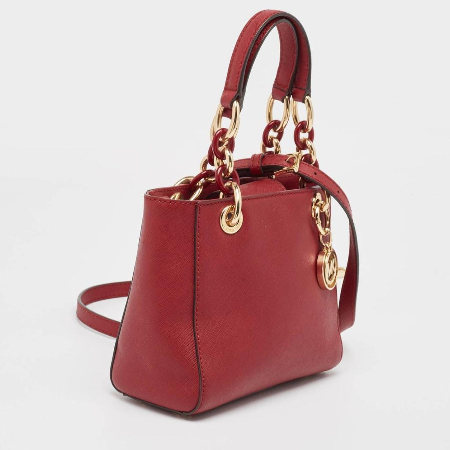 Michael Michael Kors Leather Mini Cynthia Tote