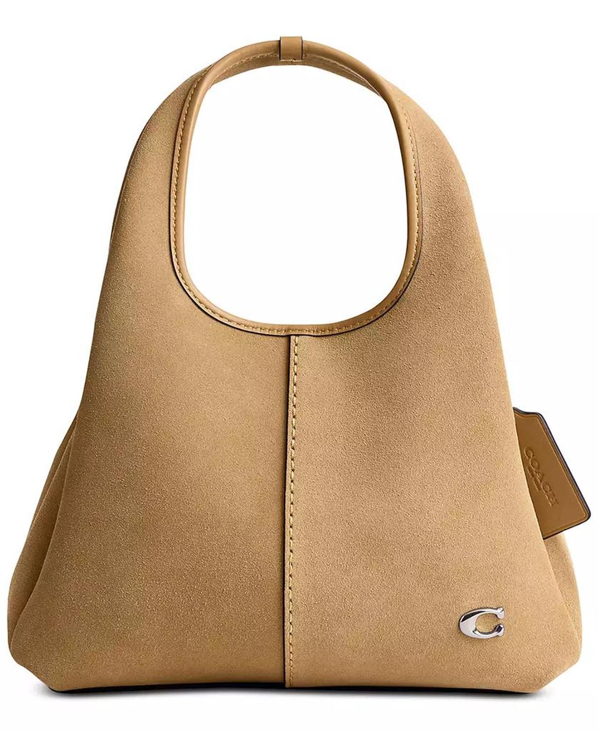 Lana 23 Small Suede Shoulder Bag