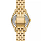 Women's Harlowe Three-Hand Gold-Tone Stainless Steel Watch 33mm