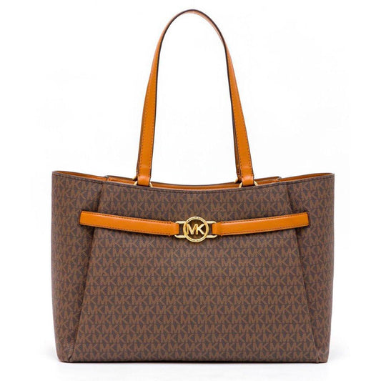 Michael Kors Angelina Monogram Printed Tote Bag