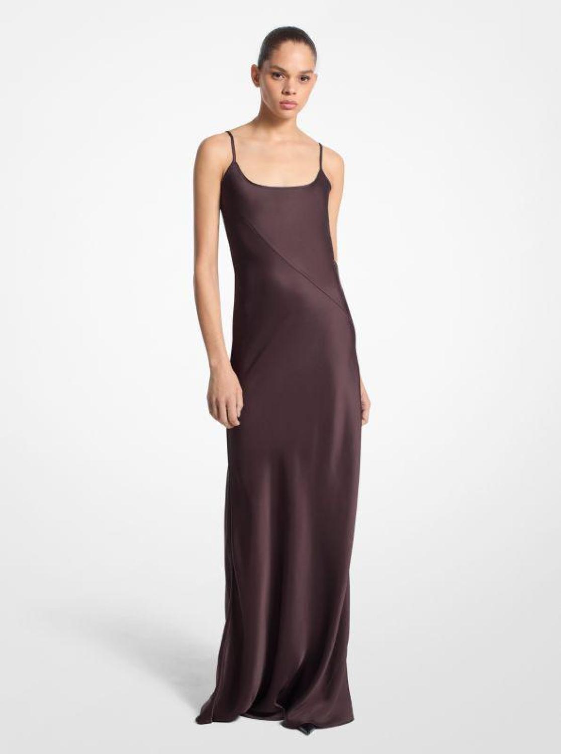 Satin Charmeuse Slip Gown