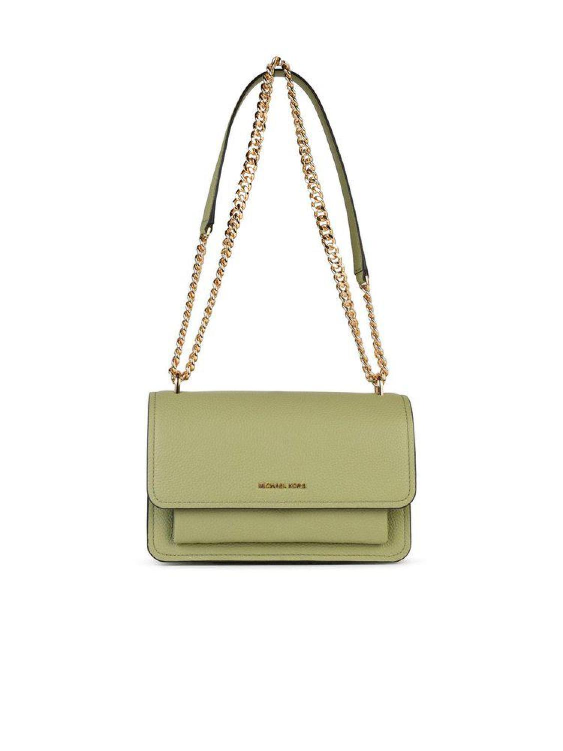 Michael Michael Kors Claire Logo Plaque Shoulder Bag