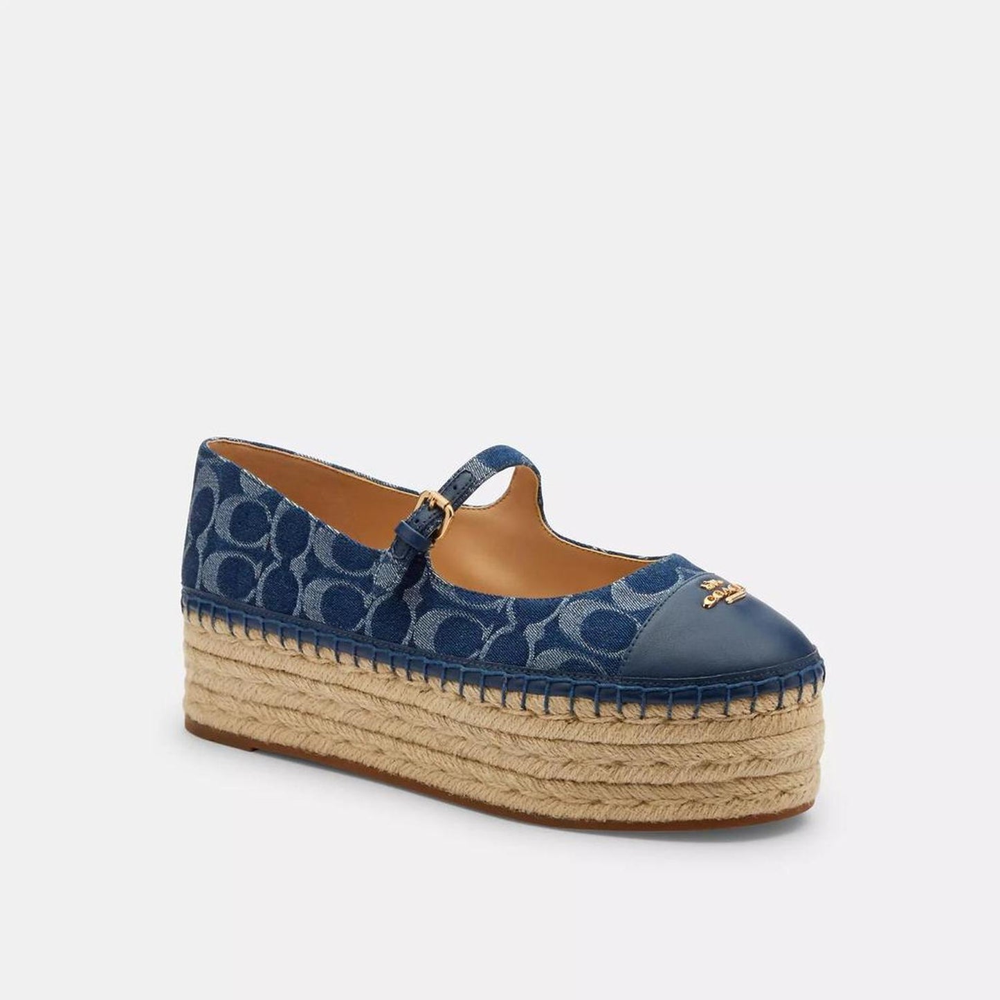 Carmela Espadrille In Signature Denim