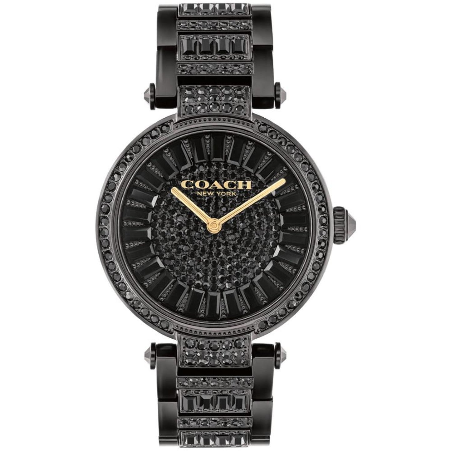 Women's Cary Black Stainless Steel Crystal Watch 34mm