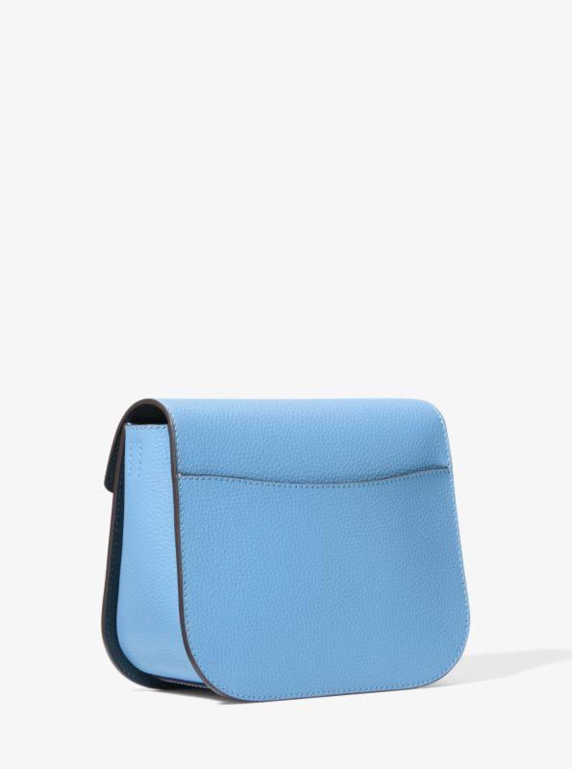 Emilia Small Pebbled Leather Crossbody Bag