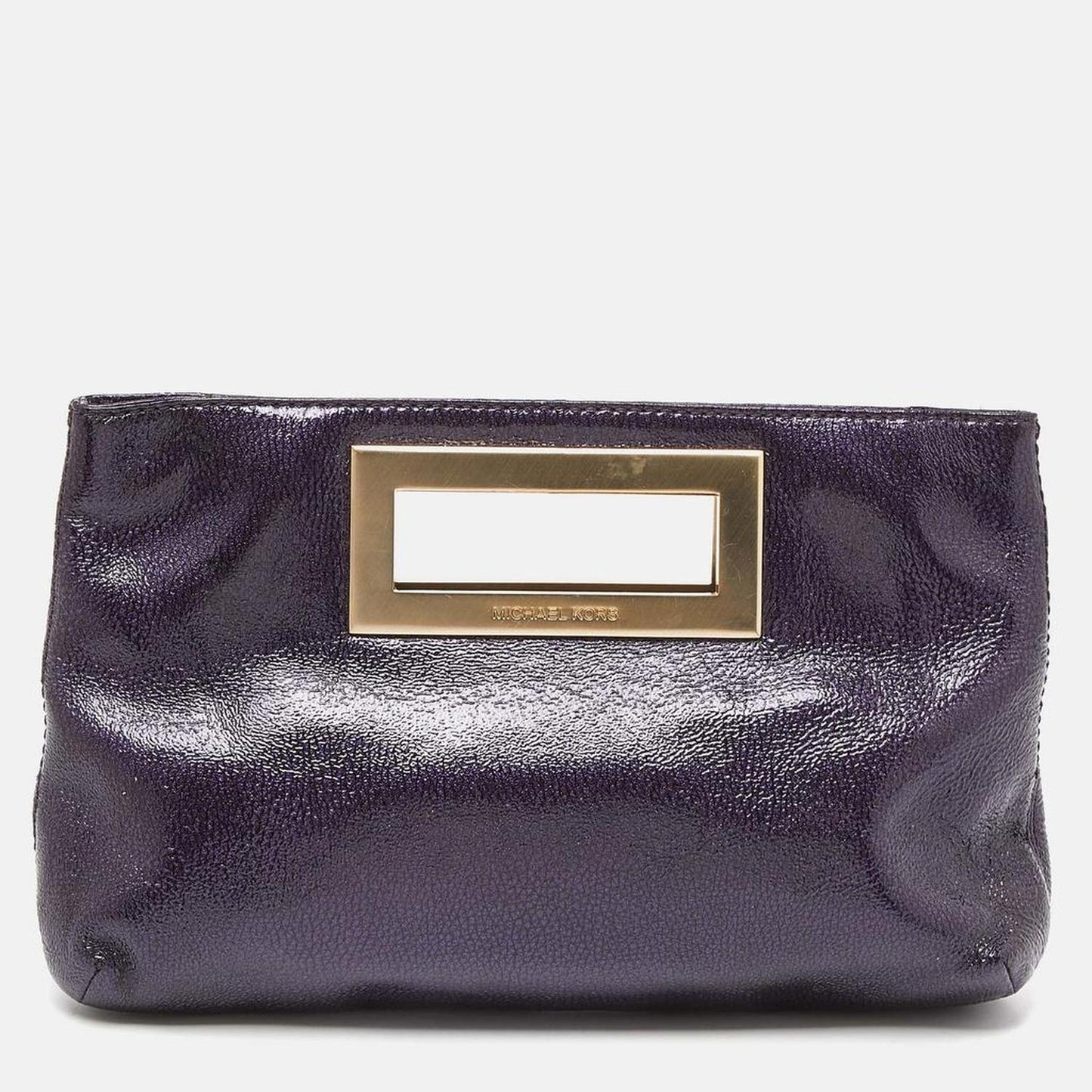 Michael Michael Kors Patent Leather Berkley Clutch