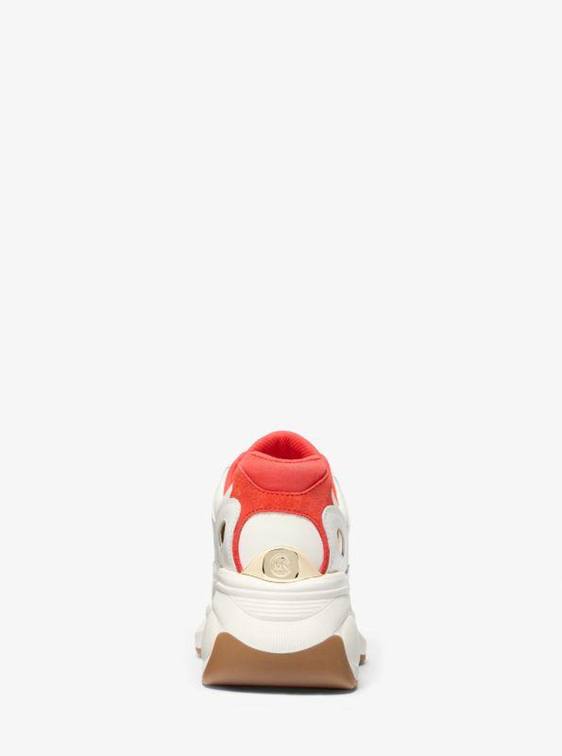 Zuma Two-Tone Leather and Suede Trainer