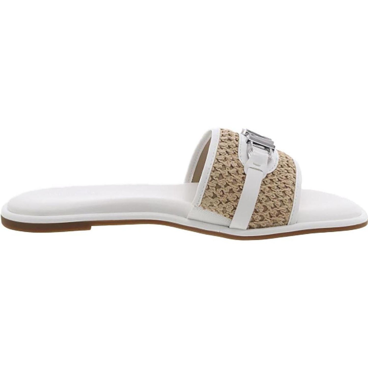 Womens Woven Round toe Flatform Sandals