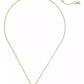 Gold-Tone Stone Heart Pendant Necklace, 16" + 3" extender