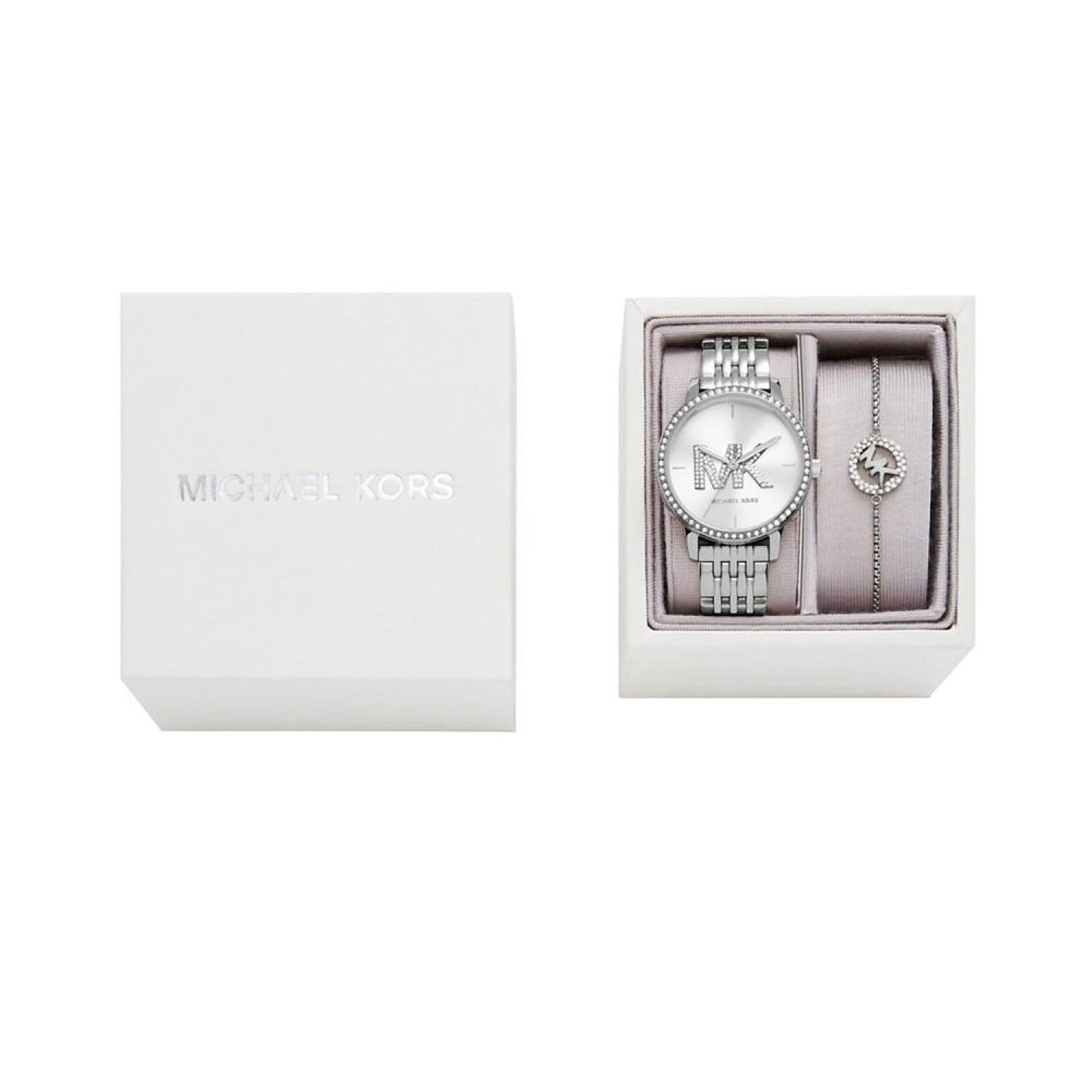 Women's Melissa Three-Hand Stainless Steel Watch Set 35mm