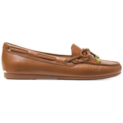 Womens Leather Slip-On Loafers