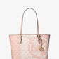 Jet Set Charm Medium Two-Tone Logo Tote Bag