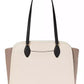 Taylor Colorblocked Pebbled Leather Large Tote