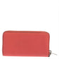 Michael Kors Pink Leather Zip Around Wristlet Wallet..