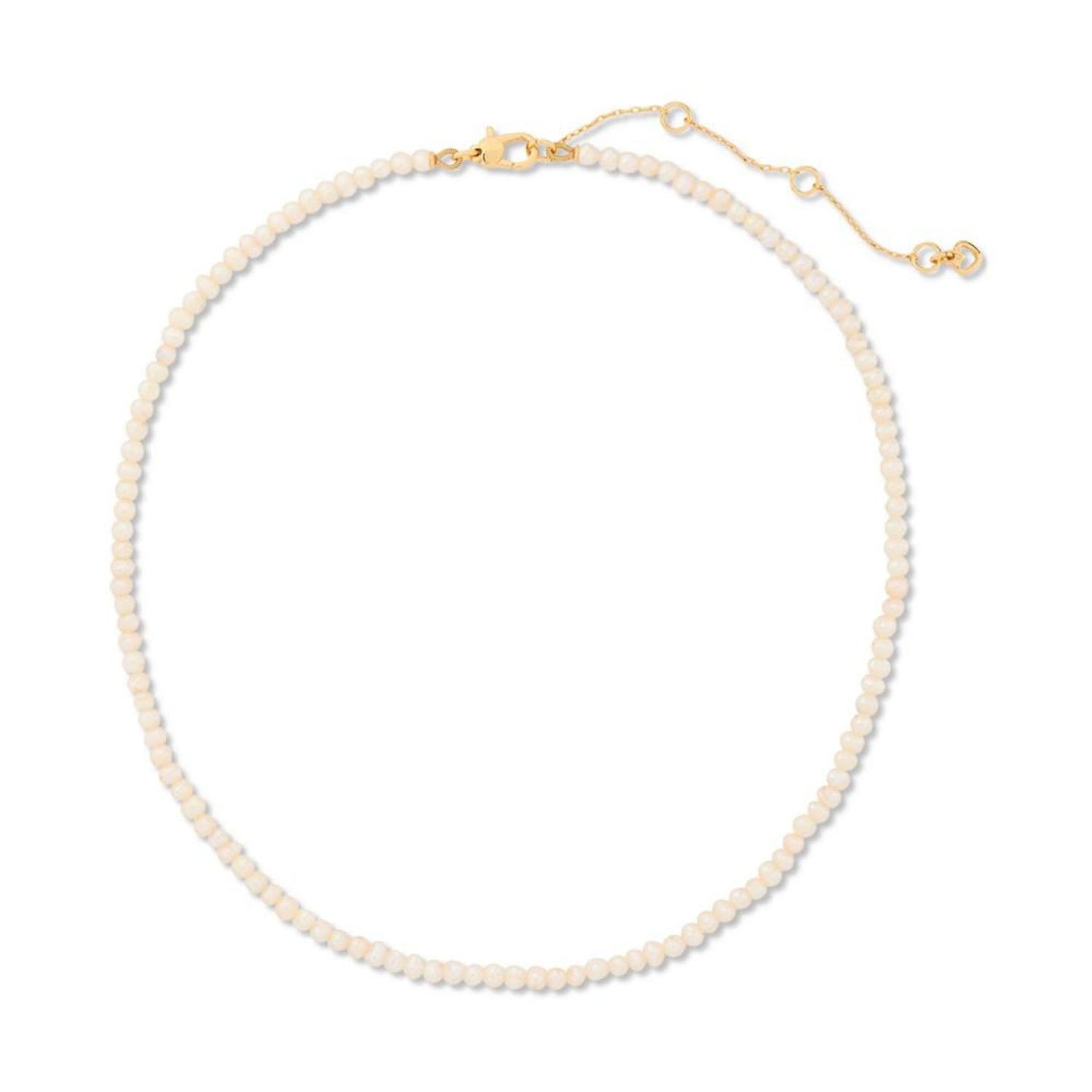 Gold-Tone One In a Million Imitation Pearl Necklace, 16" + 3" extender