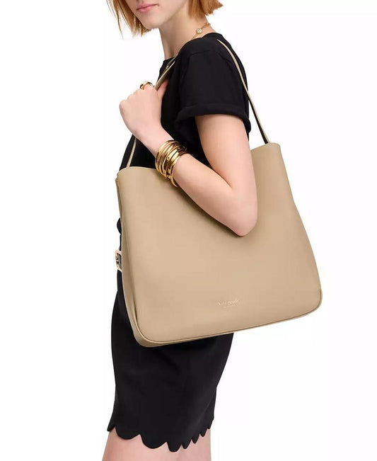 Grace Medium Leather Hobo Bag