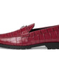 Jocelyn Embossed Croc Loafers