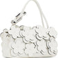 White 'The Daisy Applique Mini Dual' Bag