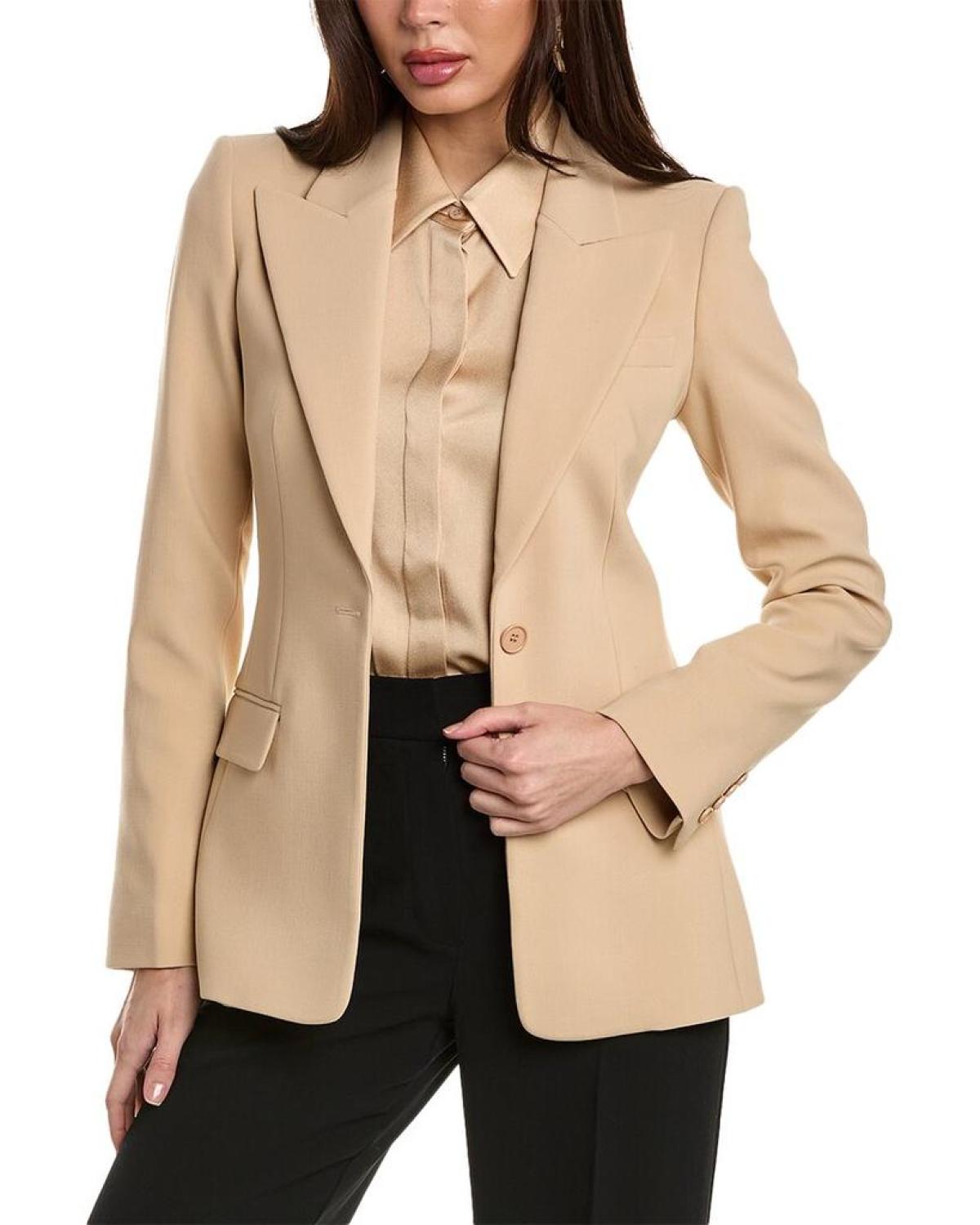 Michael Kors Collection Wool-Blend Blazer