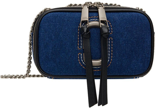 Blue 'The Denim Chain Snapshot' Bag