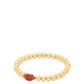 Lip Charm Stretch Bracelet