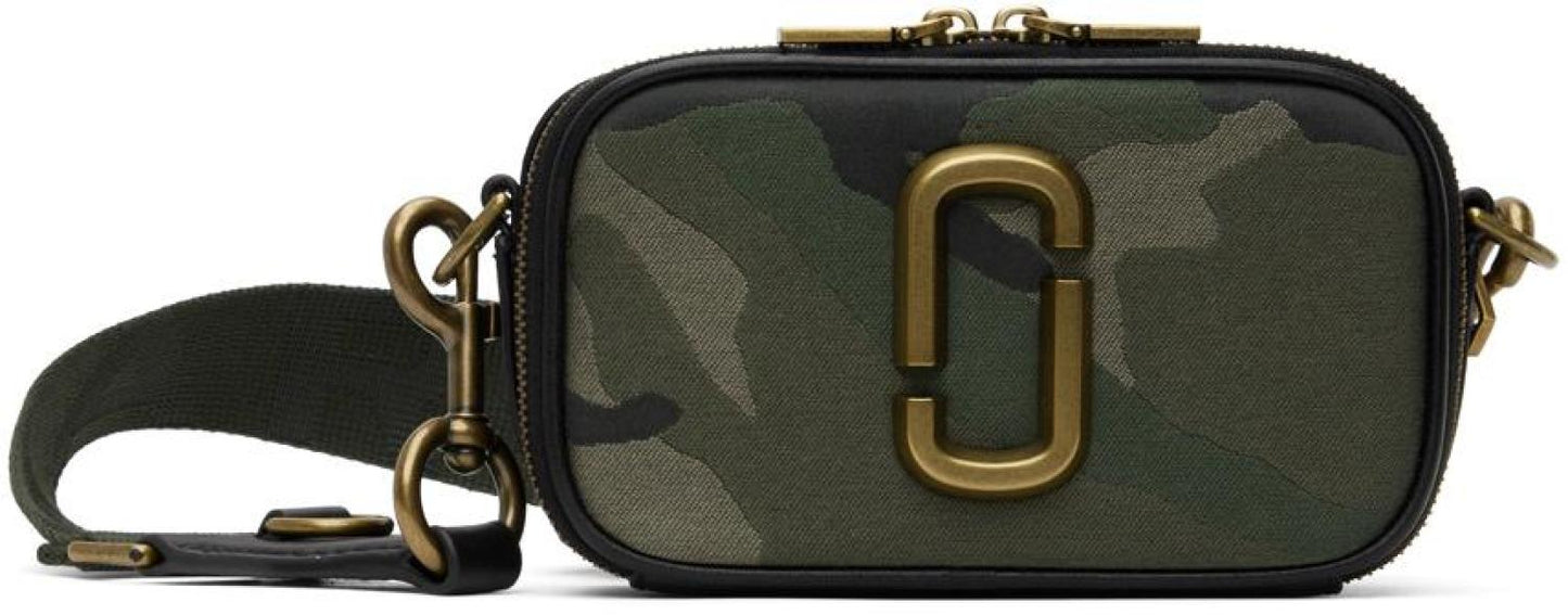 Khaki 'The Camo Jacquard Snapshot' Bag