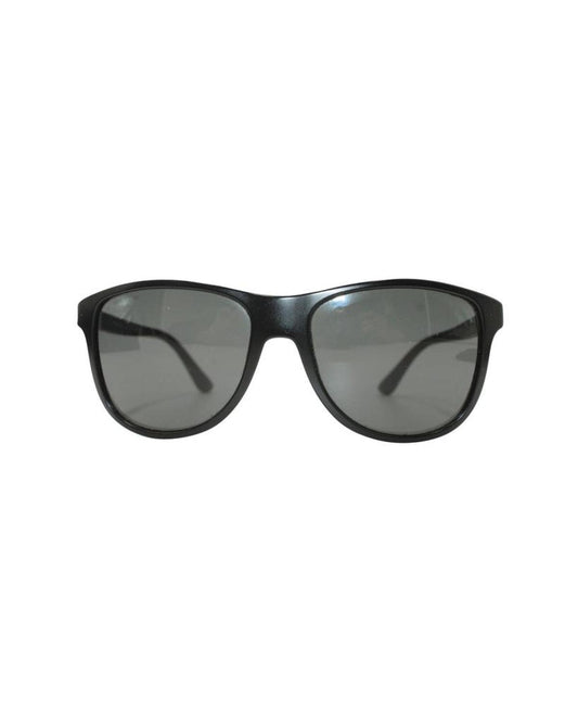 Prada SPR 20S Tinted Sunglasses in Black Plastic