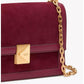 Women's Deco Pebbled Chain Small Shoulder Bag