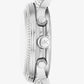 Runway Pavé Silver-Tone Watch