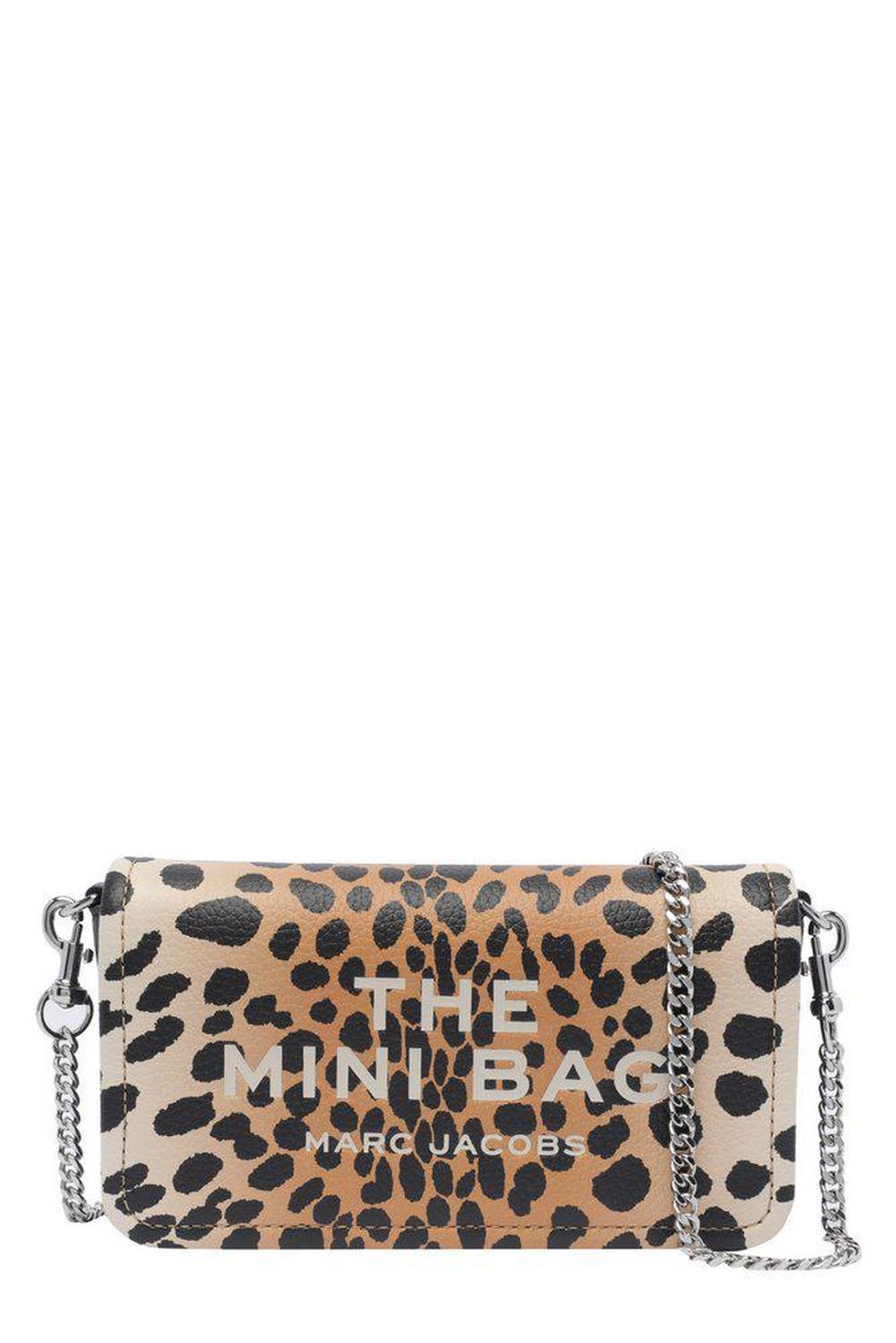 Marc Jacobs The Cheetah Chain Leopard Printed Mini Shoulder Bag