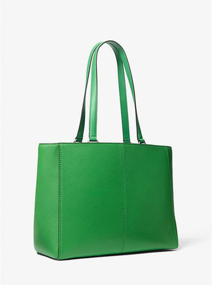 Samira Large Pebbled Leather Tote Bag