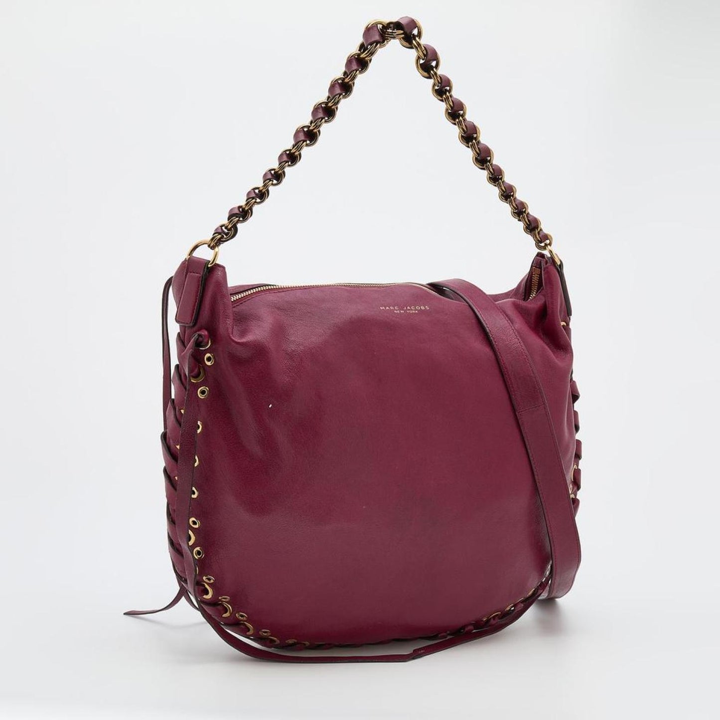 Marc Jacobs  Leather Lace Nomad Hobo