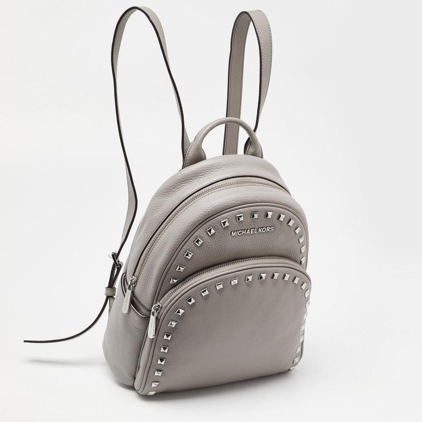 Michael Michael Kors Leather Abbey Studded Backpack