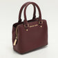 Burgundy Leather Xs Savannah Satchel