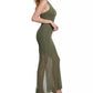 Women's Sophie Halter Maxi Sweater Dress