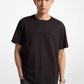 Logo Embossed Cotton T-Shirt