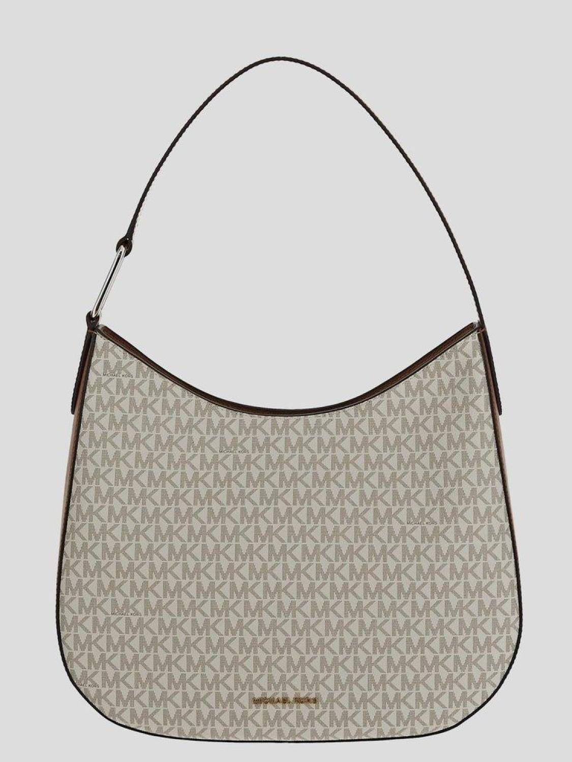 Michael Michael Kors Kensington Large Signature Logo Hobo Bag