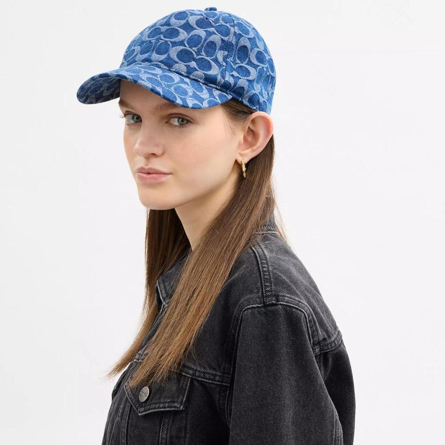 Signature Denim Baseball Hat