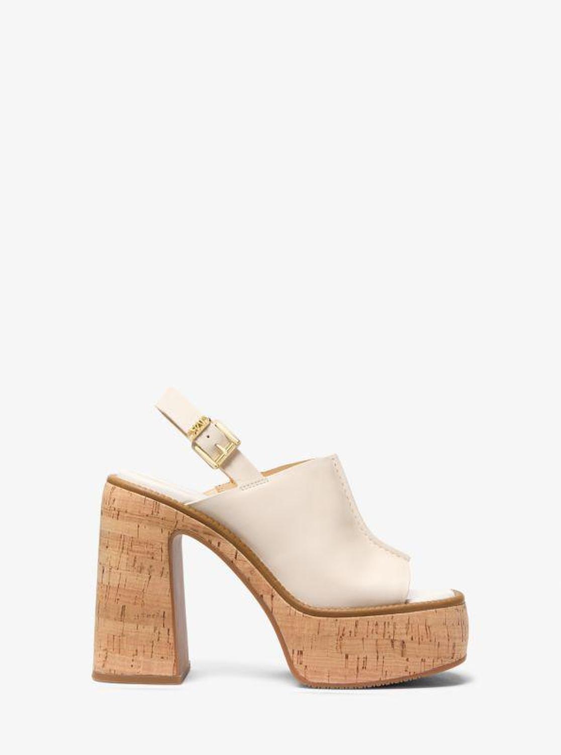 Leia Leather Platform Sandal