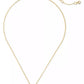 Gold-Tone Stone Heart Pendant Necklace, 16" + 3" extender