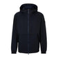 Regular-fit hooded jacket in air-mesh stretch fabric