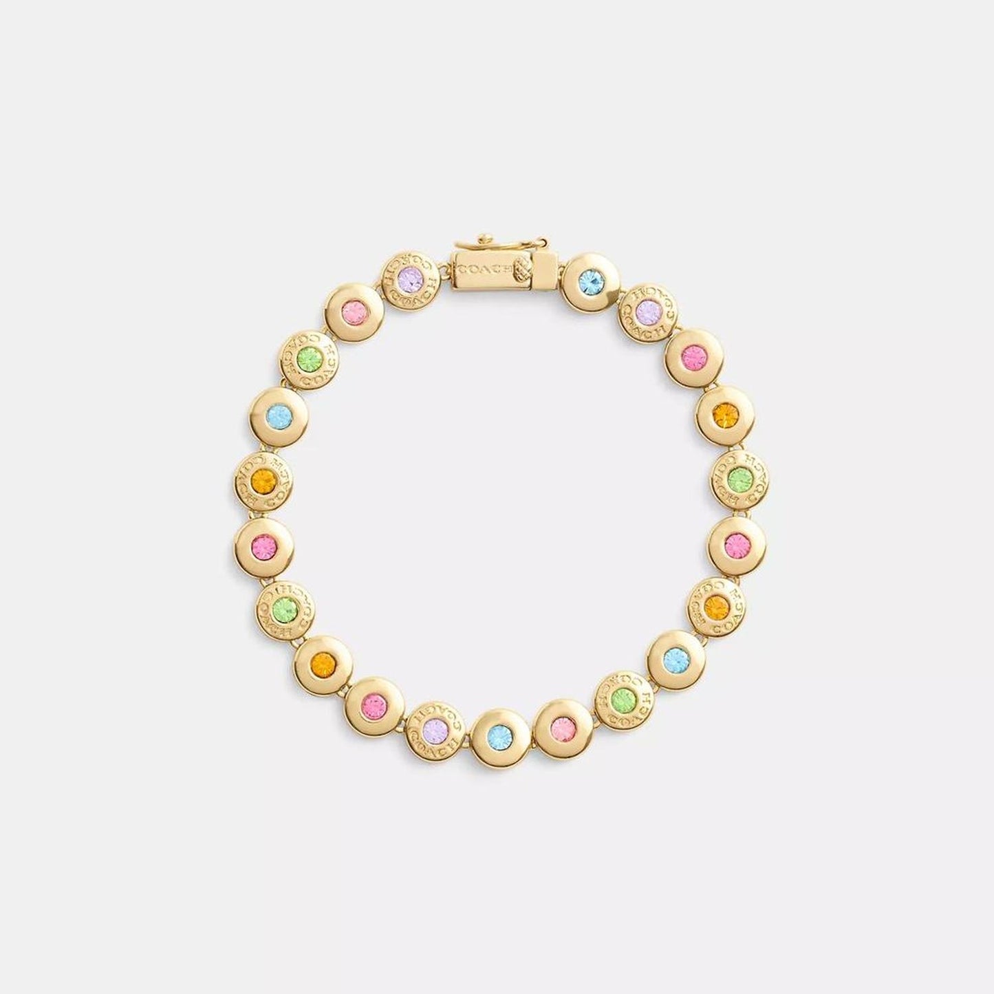 Coach Outlet Open Circle Tennis Bracelet