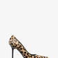 Winona Cheetah Print Calf Hair Pump