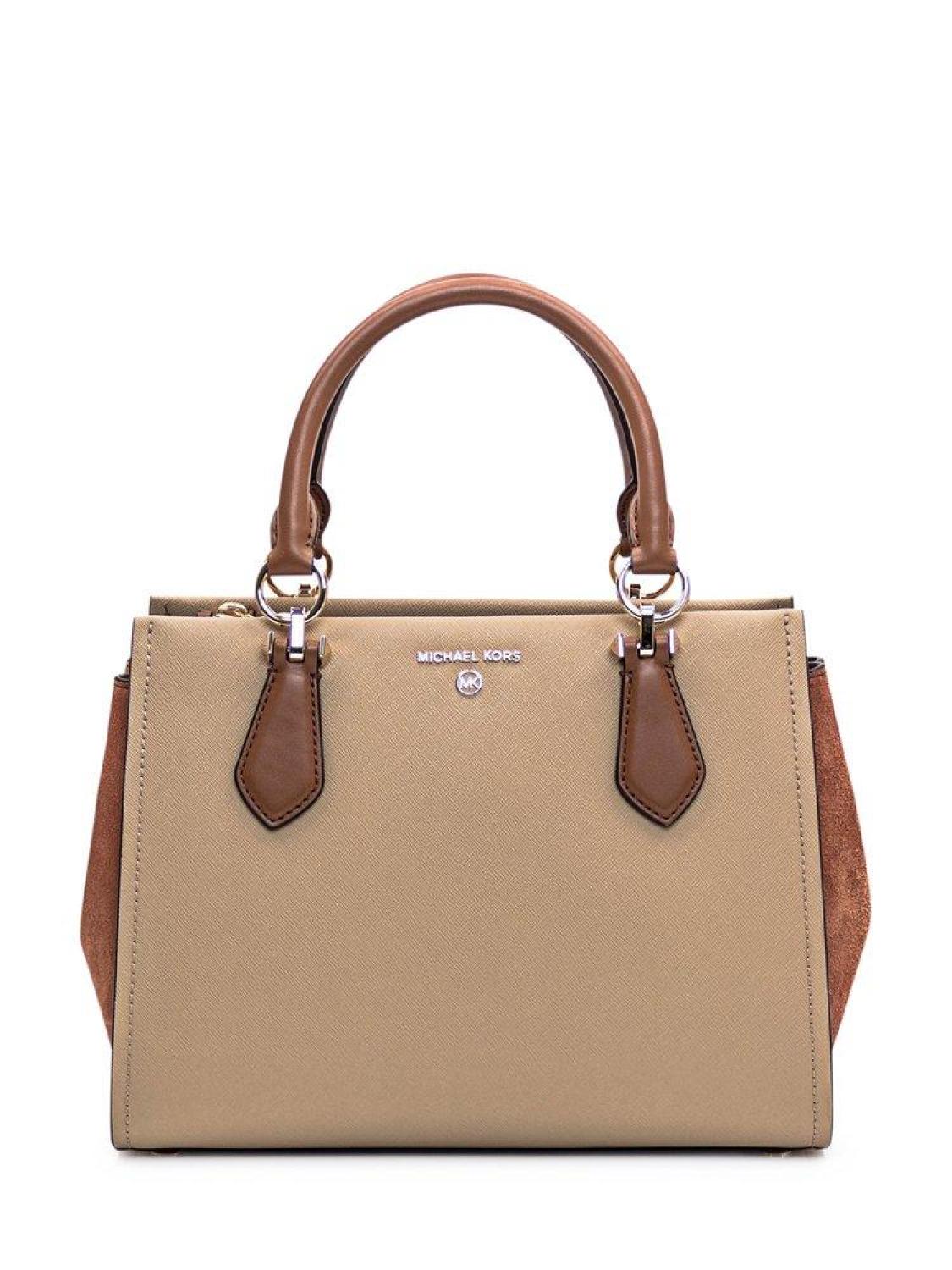 Michael Michael Kors Marilyn Medium Two-Tone Satchel Bag