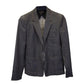 Max Mara Single-Breasted Blazer in Grey Wool