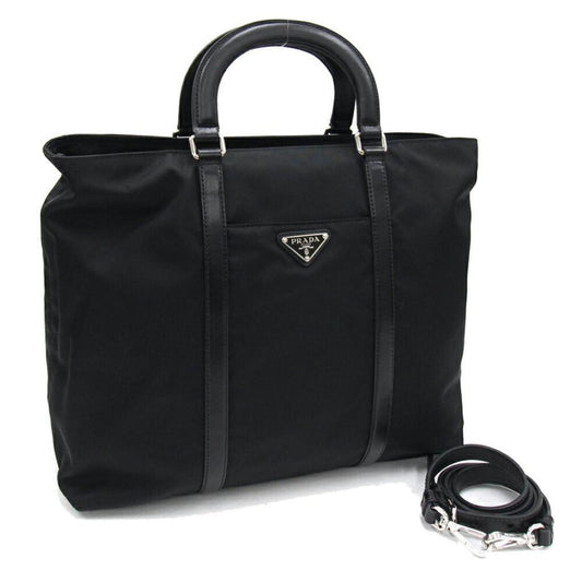 Prada Tessuto  Synthetic Tote Bag (Pre-Owned)